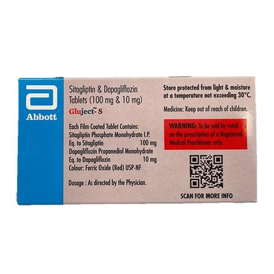 GLUJECT S Tablet 10's - Diabetes-Ant