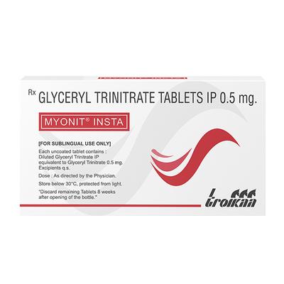 Myonit Insta Tablet 30'S - Angina