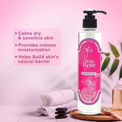 UXR Bath & Body Wild Rose Shower Gel 200 ml - Shower Gels & Body Wash