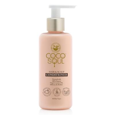 Coco Soul Conditioner - Hair + Scalp -With Coconut & Ayurveda- Paraben & Sulphate Free 200ml - Conditioners