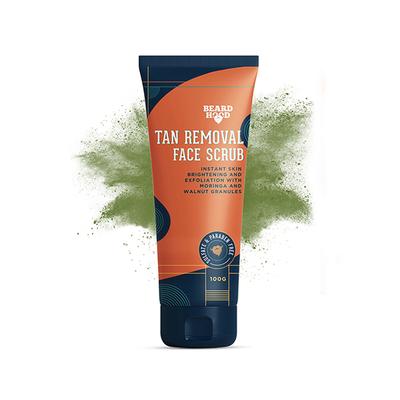 Beardhood Tan Removal Face Scrub 100 gm - Face Scrubs