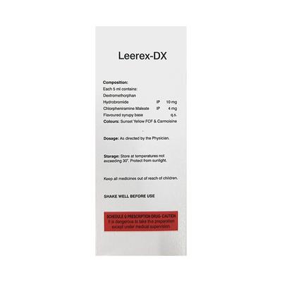 LEEREX DX Syrup 60ml - Cough And Cold-Cou