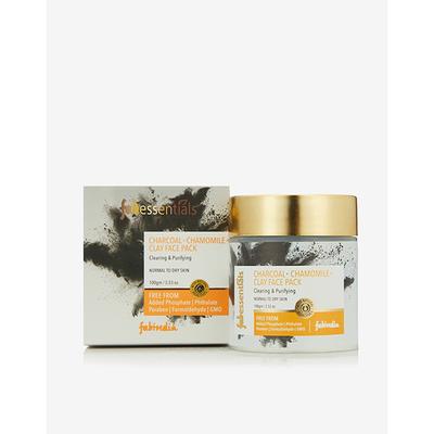 Fabessentials Charcoal Chamomile Clay Face Pack 100 gm - Face Packs