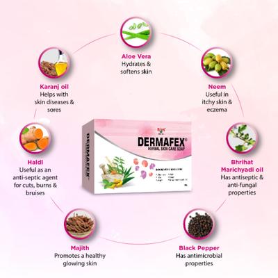 Ban Labs Dermafex Herbal Skin Care Soap 100 g - Speciality Medicines