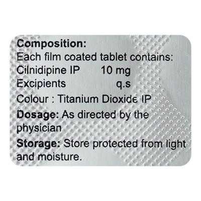 CINALOC 10mg Tablet 10's - Hypertension-Cal