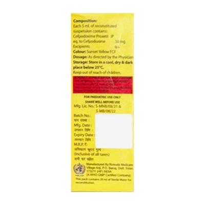 CEFPOVAC CV Oral Suspension 30ml - Bacterial Infections-Cep