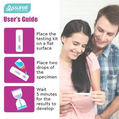 Assureit One Step Pregnancy Test Kit 1's - Intimate Tools & Accessories