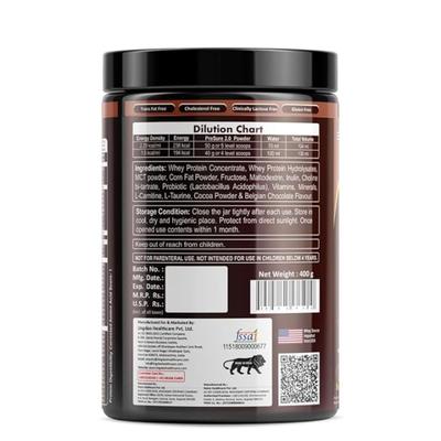 Presure 2.0 High Protein High Calorie Powder - Belgian Chocolate 400 g - Protein Drink