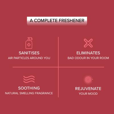 Trendsetter Collection Room Freshener Spray Bushra for Home and Office with Long Lasting Fragrance 300ml 2's - Air Fresheners