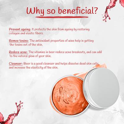 Nutriment Wine and Beer Gel All Skin Type 250 gm - Face Gels