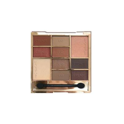 L.A. Colors 10 Color Eyeshadow Palette Nude 16 gm - Face Palettes