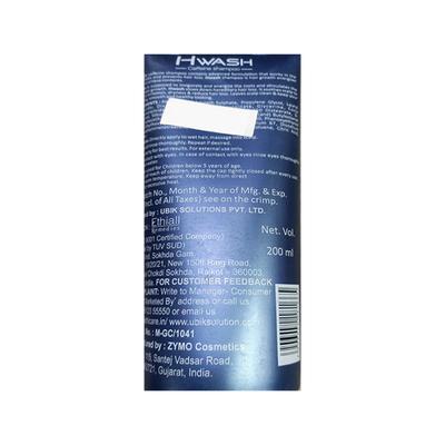 HWASH CAFFEINE Shampoo 200ml - Hair Loss-Oda