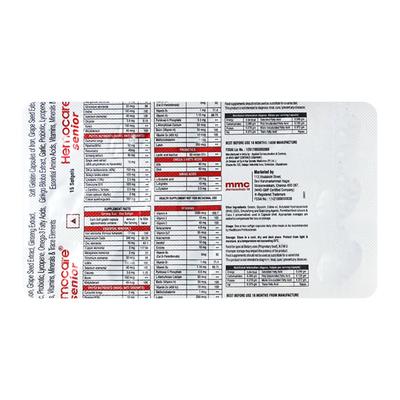 HEMOCARE SENIOR Capsule 15's - Supplements-Vam