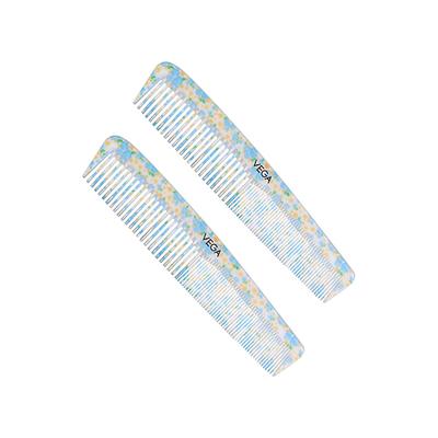 Vega Tulip Grooming Hair Comb, for Men and Women (VC2DC-1279) 2's - Hair Combs