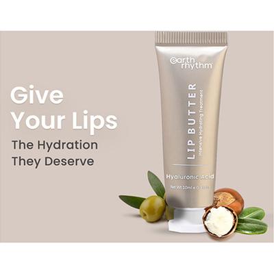 Earth Rhythm Lip Butter With Hyaluronic Acid 10ml - Lip Balms