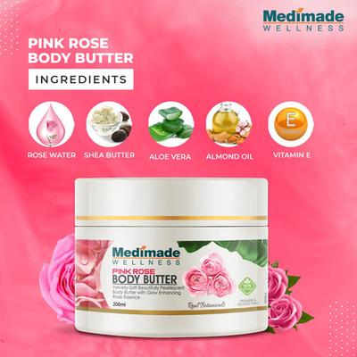 Medimade Pink Rose Body Butter (Pack of 2) 1's - Body Butter