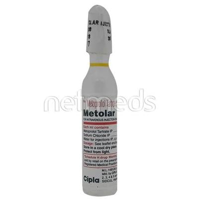 Metolar Injection 5ml - Hypertension-Bet