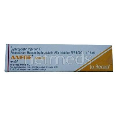 Anfoe 6000IU Injection 0.6ml - Haematopoiesis-Hae