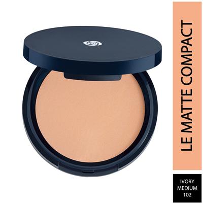 Chambor Extreme Wear Le Matte Compact N 102 Ivory Medium 9 gm - Compact Powder