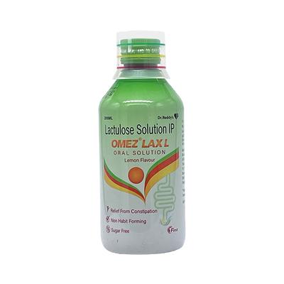 OMEZ LAX L SUGAR FREE LEMON FLAVOUR Oral Solution 200ml - Constipation-Lax