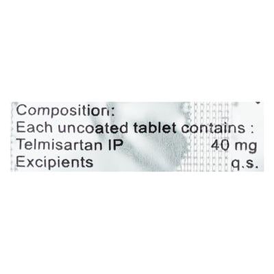 Telmikind 40mg Tablet 10'S - Hypertension-Ang