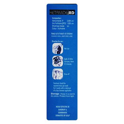 KETAMIDE AD Shampoo 90ml - Fungal Infections-Taa