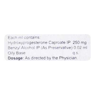 Gynonys 500mg Injection 1'S - Uterus Conditions-Dut