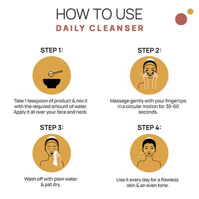 The Tribe Concepts Face Brightening Kit With Steel Tin 130 gm - Loose Powder