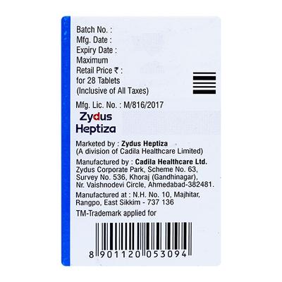 Dacihep 60mg Tablet 28'S - Viral infections-Ant