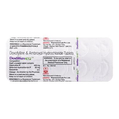 Doxomax XP Tablet 10'S - Asthma/COPD-Ast