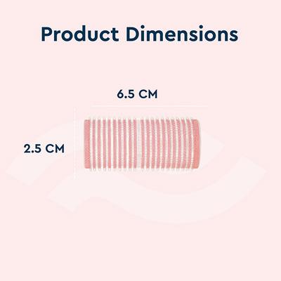 GUBB Hair Rollers - 6 Medium Hair Curlers 50 gm - Rollers & Curlers