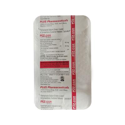 POZ DSR Capsule 10's - Ulcer/Reflux/Flatulence-Aaa