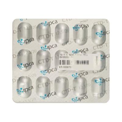 CTD T 12.5/20 Tablet 15's - Hypertension-Ang