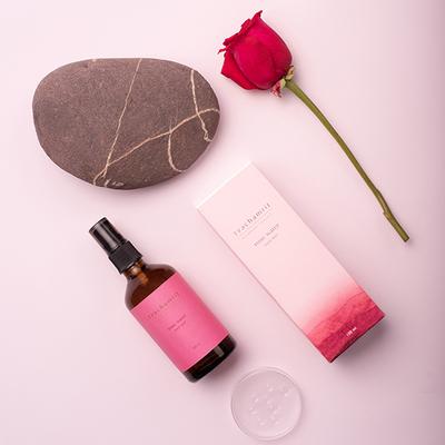 Tvachamrit Handcrafted Skincare Rose Hydrosol 100 ml - Face Mists