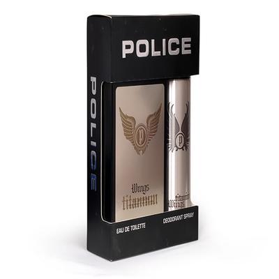 Police Titanium Gift Set(Eau de Toilette 100ml + Deo200ml) 300 ml - Perfumes (Edt/Edp)