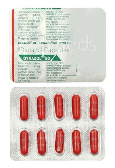 Gynazol 50mg Capsule 10'S - Hormonal Therapy-And