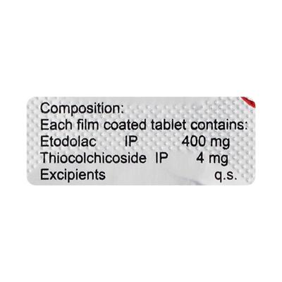 ETODOC TH 4 Tablet 10's - Arthritis-Non