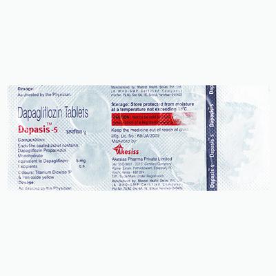 DAPASIS 5 Tablet 10's - Diabetes-Ant