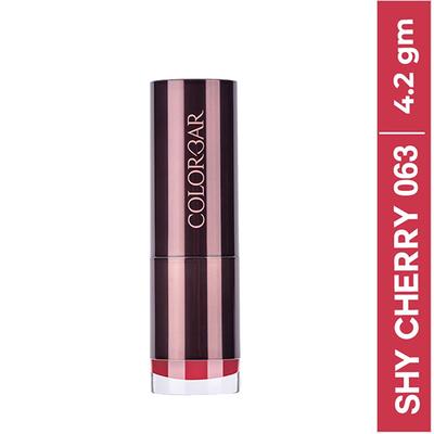 Colorbar Velvet Matte Lipstick Shy Cherry - 063P 4.2gm - Lipsticks