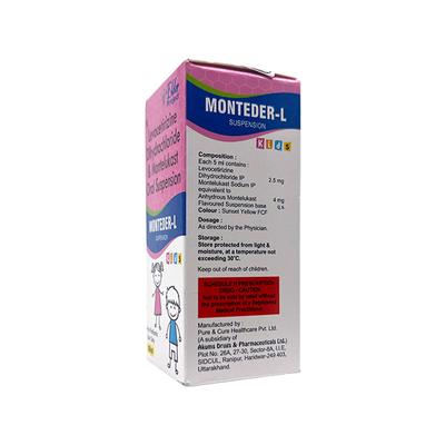 MONTEDER L Suspension 60ml - Allergies-Ant