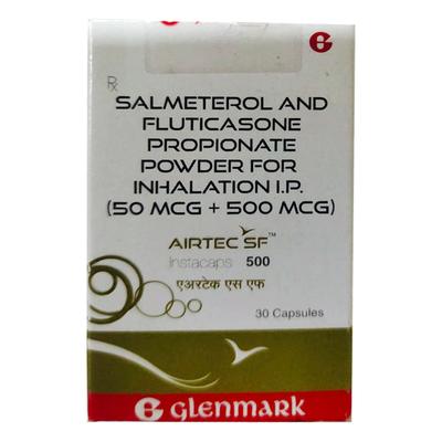 Airtec SF Instacaps 500 Capsule 30'S - Asthma/COPD-Ast