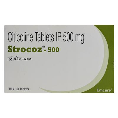 Strocoz 500mg Tablet 10'S - Alzheimer-Neu