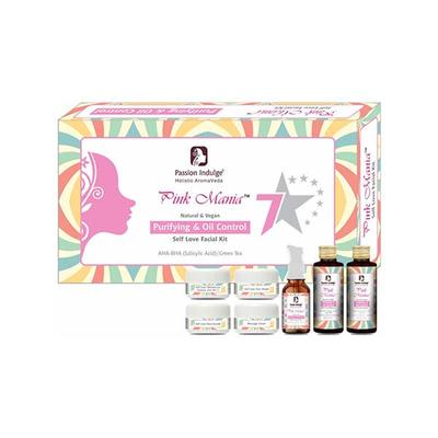 Passion Indulge Pink Mania Facial Kit Spf 15 for Clear Healthy Skin 600 gm - Facial Kits