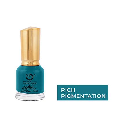 Matt Look Nails Makeup Colour Therapy Nail Polish, Shade No - 13 14 ml - Nail Polish