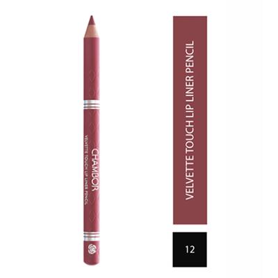 Chambor Velvette Touch Lip Liner Pencil - Pk 12 1.14 gm - Lip Liners