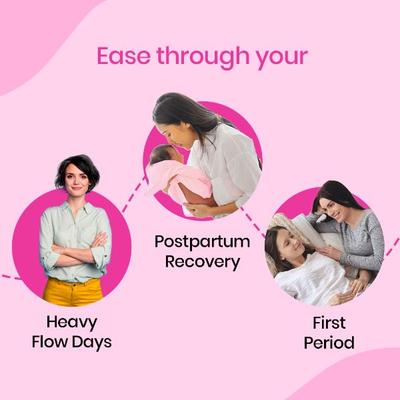 I-active Disposable Sanitary Period Panty (Size 31 inch - 48 inch) 5's - Panty Liners