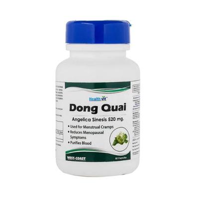 Healthvit Dong Quai - Capsules For Nourishes Blood 60's - General Health