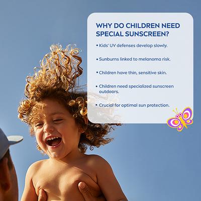 Nivea Sun Kids Lotion Spf50+ 200 ml - Body Sunscreen