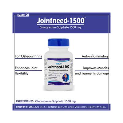 HealthVit Carnitine Tartrate 500 mg Tablet 60's - Weight Loss