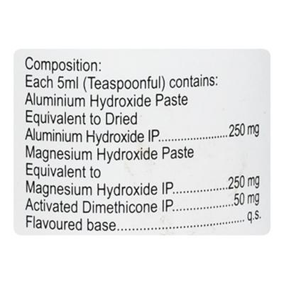 Nuloc MPS Sugar Free Mint Flavour Oral Suspension 200ml - Ulcer/Reflux/Flatulence-Aaa